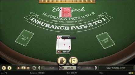 Demo of American Blackjack by Betsoft