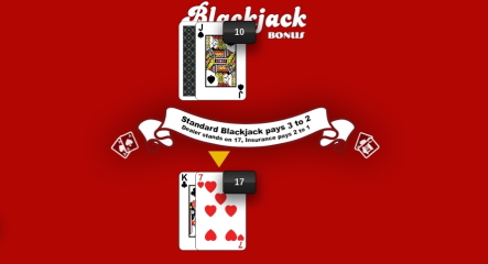 Blackjack Bonus game payouts