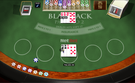 The rules of Blackjack Pro explained