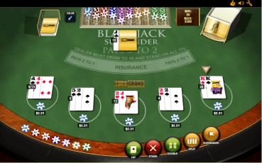 Playing online Blackjack Surrender by Playtech